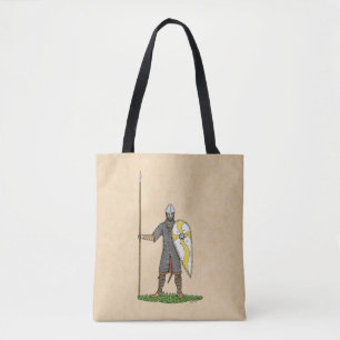 Mediaeval Norman Knight Circa 1066 Tote Bag