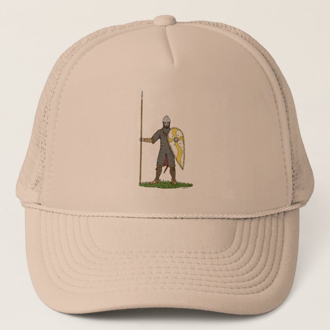 Mediaeval Norman Knight Circa 1066 Trucker Hat (Front)