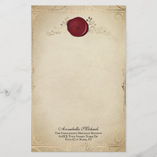 Mediaeval Parchment and Wax Seal