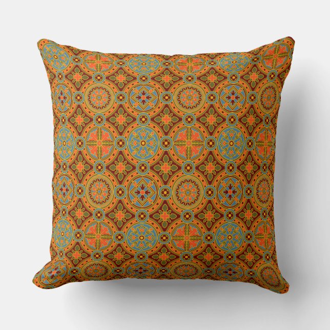 Mediaeval Pattern Cushion (Front)