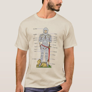 Mediaeval Plate Armour Circa 1430 T-Shirt