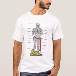 Mediaeval Plate Armour Circa 1430 T-Shirt