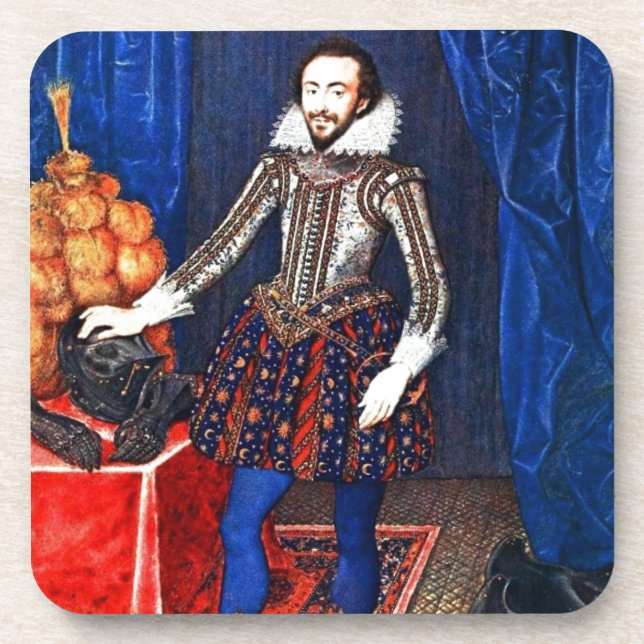 Mediaeval Portrait Coaster (Front)