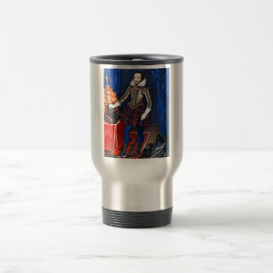 Mediaeval Portrait Travel Mug
