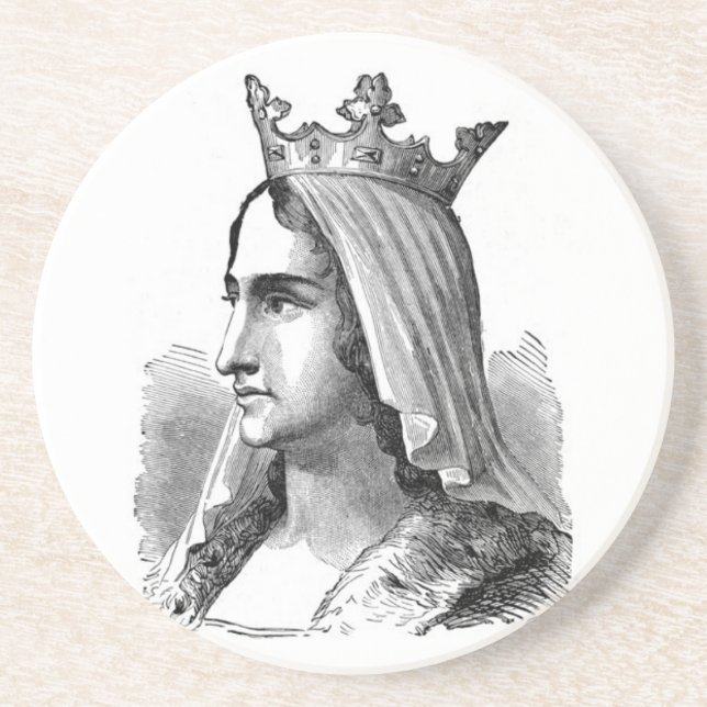 Mediaeval Queen Coaster (Front)