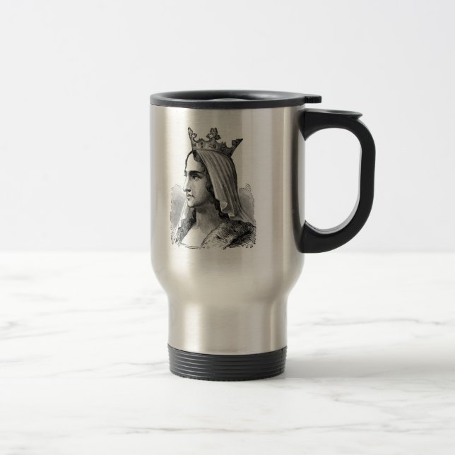 Mediaeval Queen Travel Mug (Right)