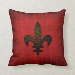 Mediaeval Red Velvet Cushion