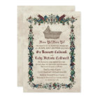 Mediaeval Renaissance Baby Shower Invitation