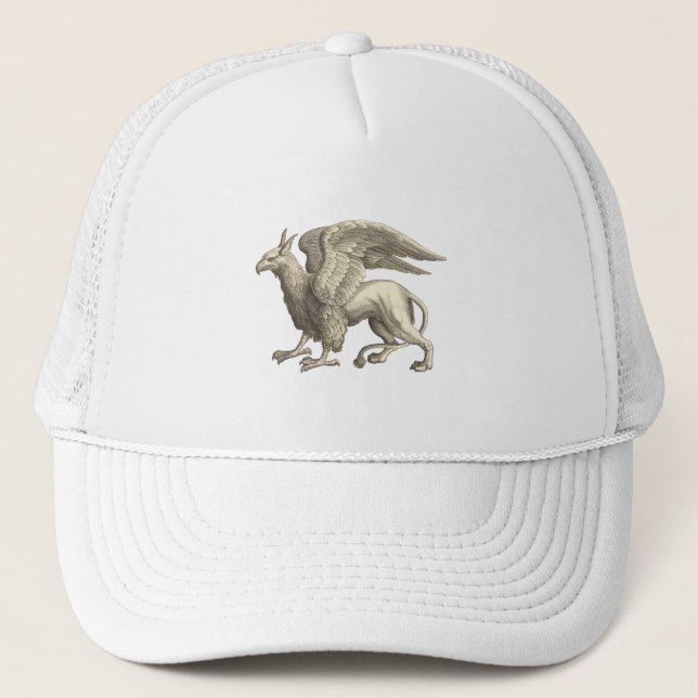 Mediaeval Renaissance Griffin Trucker Hat (Front)