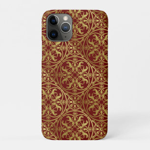 Mediaeval Renaissance Herald Lion Leopard Metallic iPhone 11 Pro Case