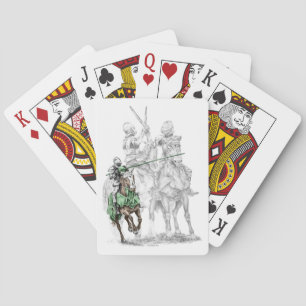 Mediaeval Renaissance Knights Playing Cards