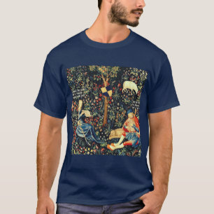 Mediaeval Renaissance Tapestry Shepherds and Shee T-Shirt