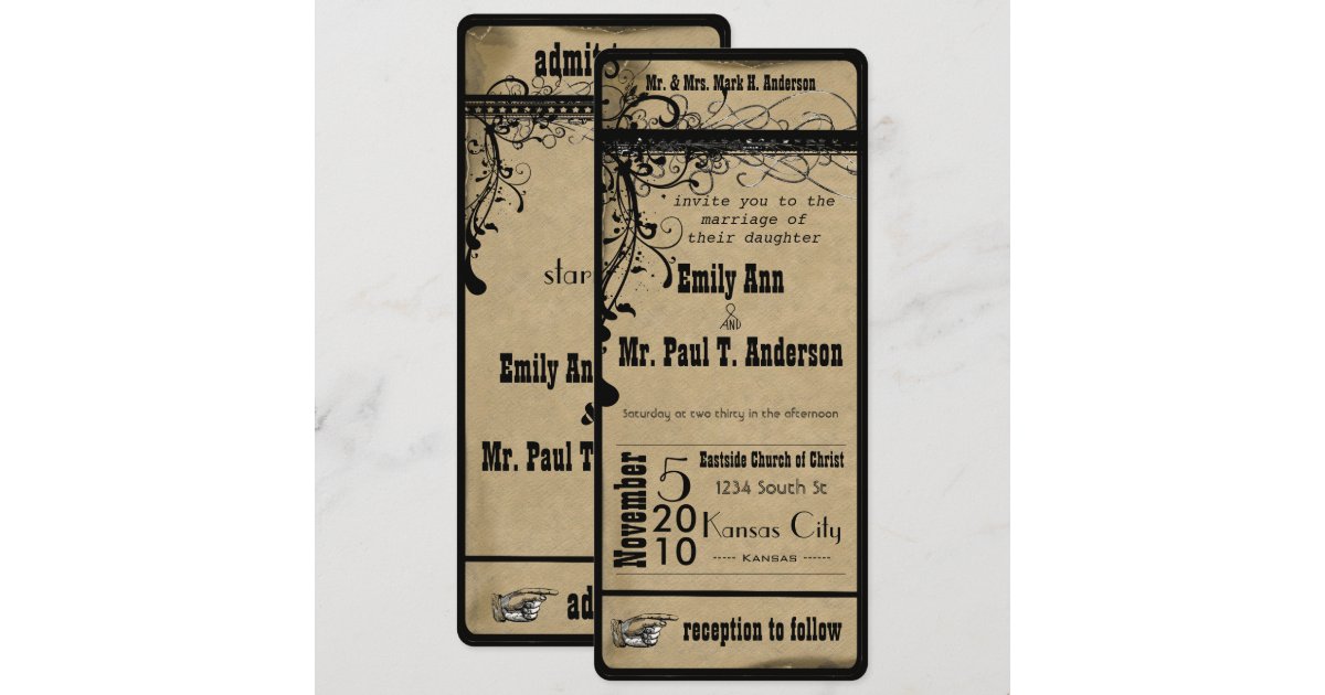 Mediaeval Renaissance Wedding Invitation Zazzle
