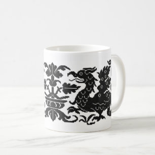 Mediaeval/Renaissance Wyverns Coffee Mug