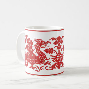 Mediaeval/Renaissance Wyverns Coffee Mug