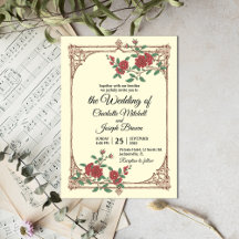 Mediaeval Romantic with Wooden Frame Wedding