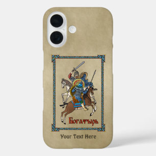 Mediaeval Russian Bogatyr iPhone 16 Case