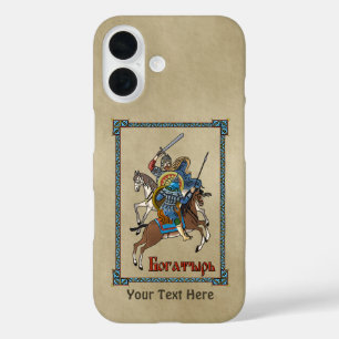 Mediaeval Russian Bogatyr iPhone 16 Case