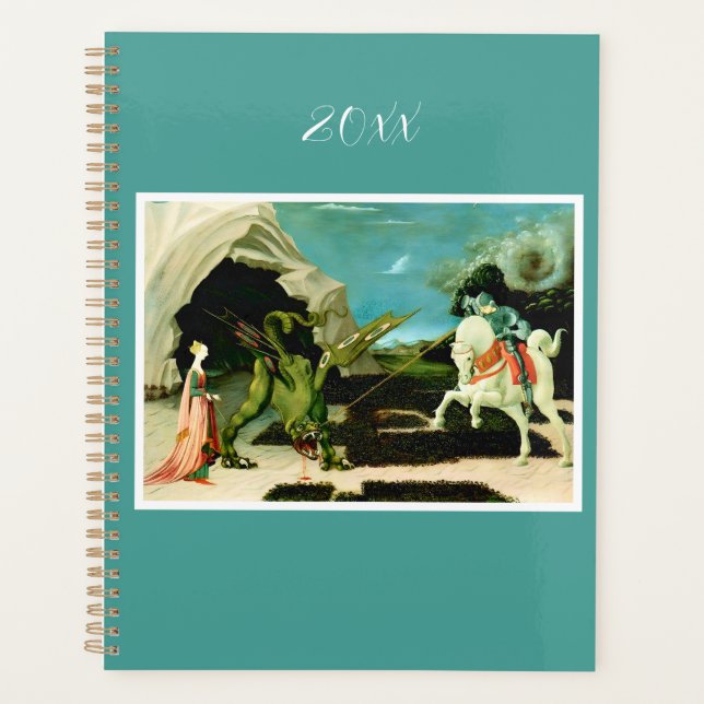 Mediaeval Saint George and the Drago Planner (Front)