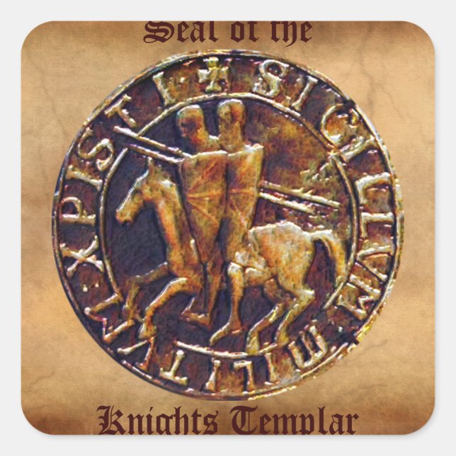 Mediaeval Seal of the Knights Templar (Front)