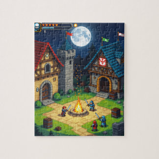 Mediaeval Set Jigsaw Puzzle