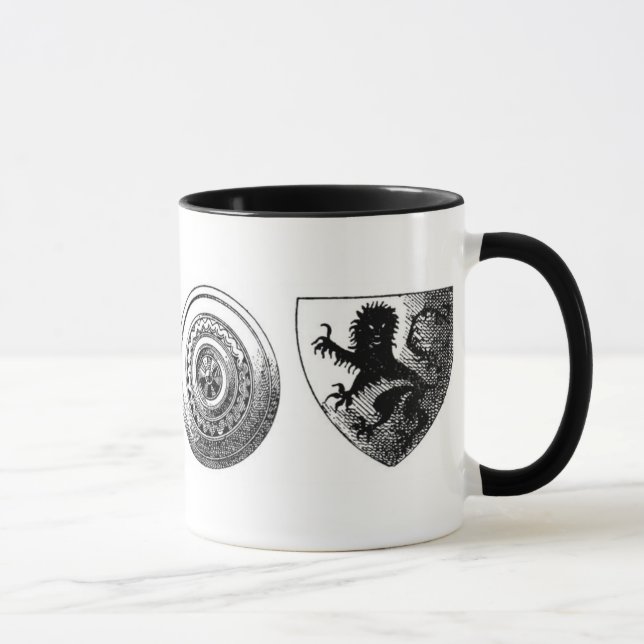 Mediaeval Shields Mug (Right)