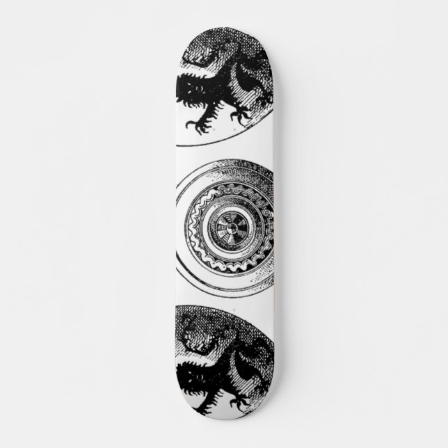 Mediaeval Shields Skateboard (Front)
