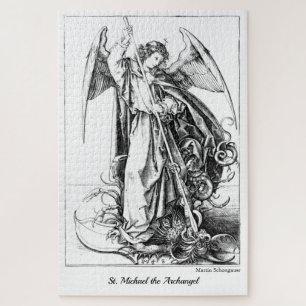 Mediaeval St. Michael the Archangel Classic Art Jigsaw Puzzle