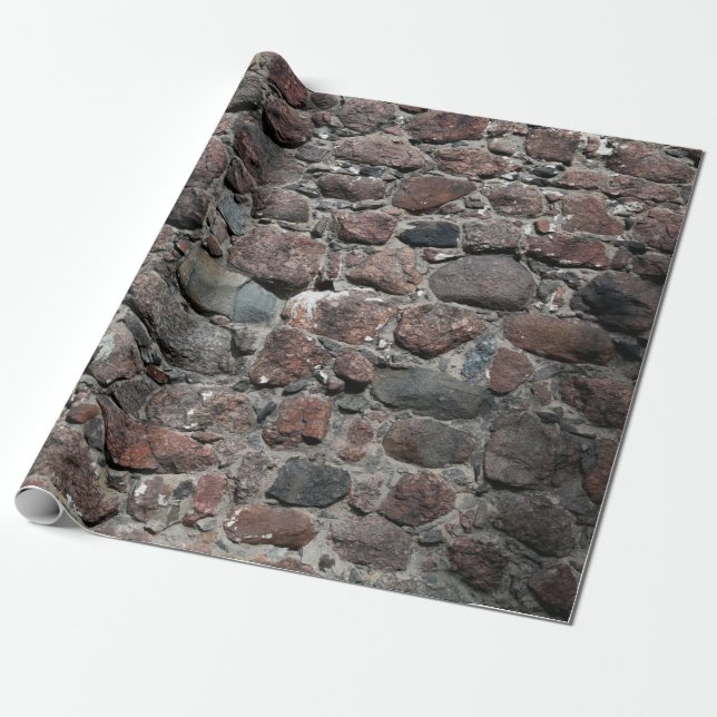 Mediaeval stone wall texture backgroundabstract, a wrapping paper (Unrolled)