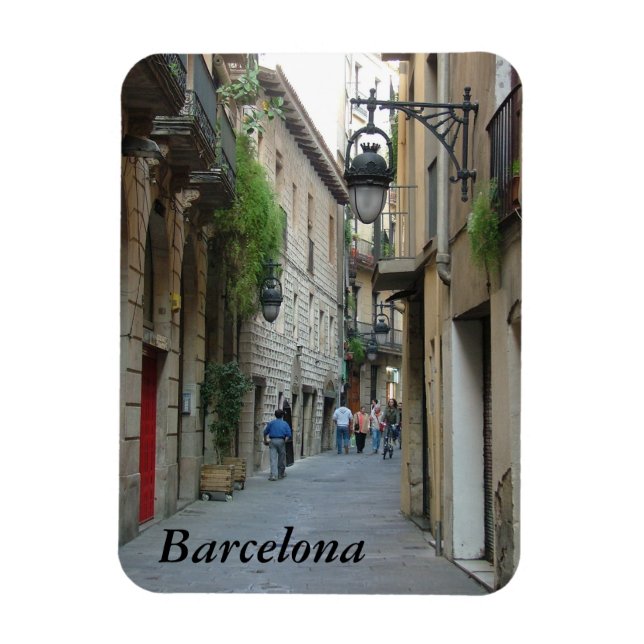 Mediaeval Street Magnet (Vertical)