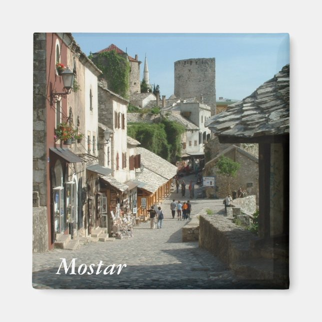 Mediaeval Street Magnet (Front)