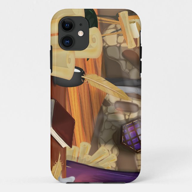 Mediaeval Study Case-Mate iPhone Case (Back)