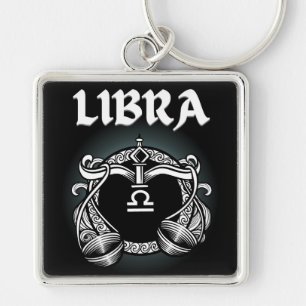 Mediaeval Style Zodiac Libra Key Ring
