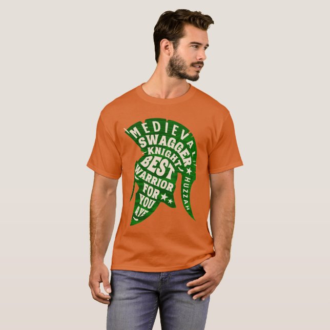 Mediaeval Swagger Knight T-Shirt (Front Full)