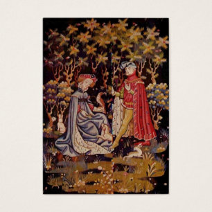 Mediaeval tapestry lovers