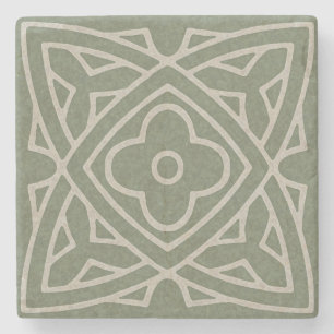 Mediaeval Tile Stone Coaster