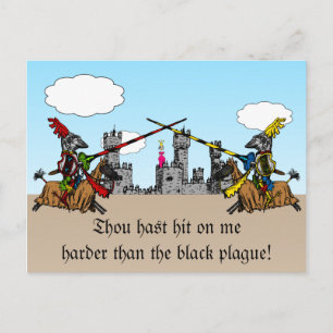 Mediaeval Times - Love Declaration Postcard