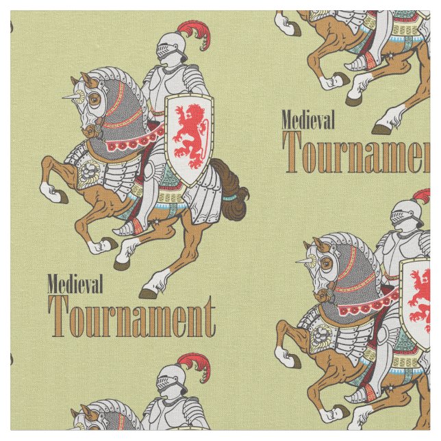 Mediaeval Tournament Fabric (Close Up)