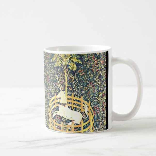Mediaeval Unicorn Tapestry - Mug (Right)