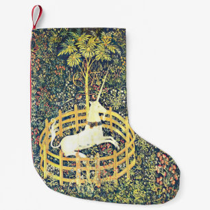 Mediaeval Unicorn Tapestry - Stocking