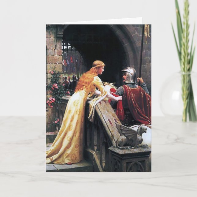 Mediaeval Valentine Holiday Card (Front)