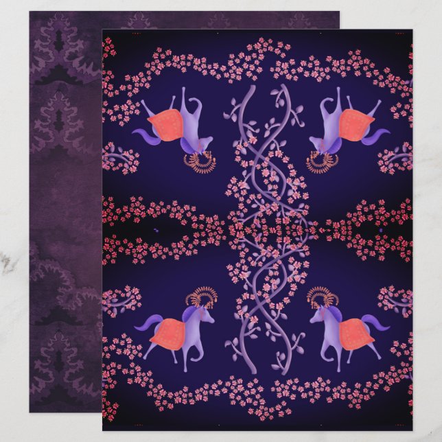 Mediaeval Vibes Horses (Front/Back)