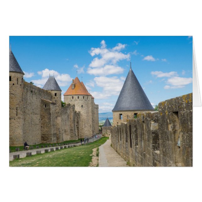Mediaeval Walls of Carcassonne (Front Horizontal)