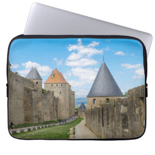 Mediaeval Walls of Carcassonne Laptop Sleeve