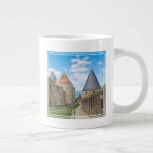 Mediaeval Walls of Carcassonne Large Coffee Mug