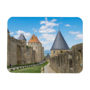 Mediaeval Walls of Carcassonne Magnet