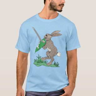 Mediaeval Warrior Rabbit T-Shirt