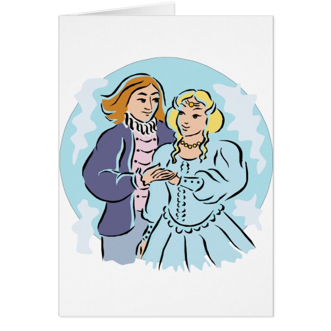 Mediaeval Wedding Couple (Front)