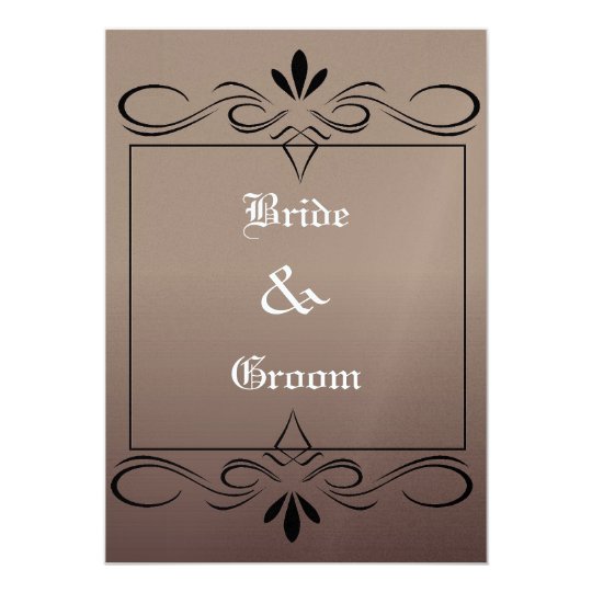 Mediaeval Wedding Invitation