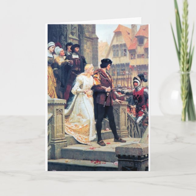 Mediaeval Wedding Romance Card (Front)
